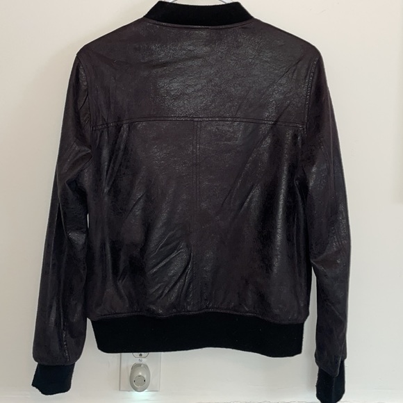 BNCI Reversible Bomber Jacket Black & Gray, Size M - Picture 3 of 11